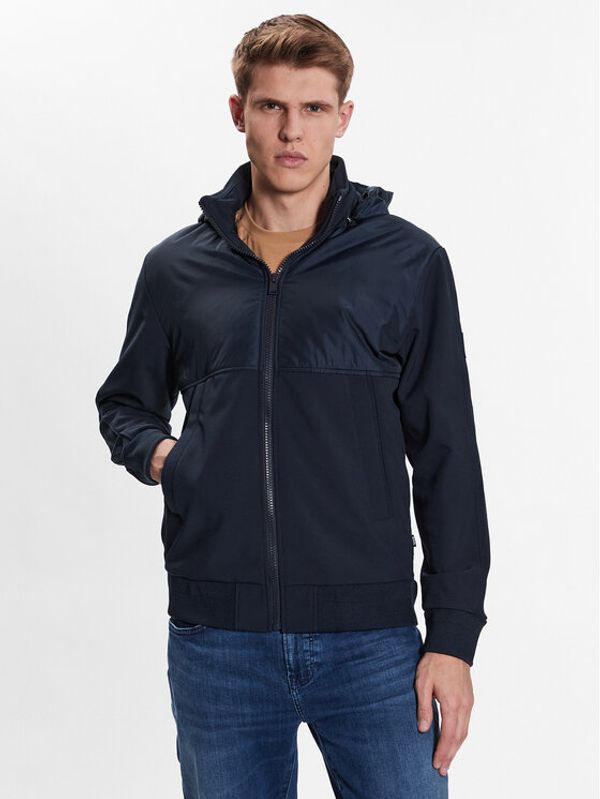 Boss Boss Суитшърт 50483477 Син Regular Fit