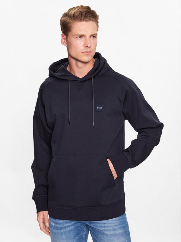 Boss Boss Суитшърт 50485160 Син Regular Fit