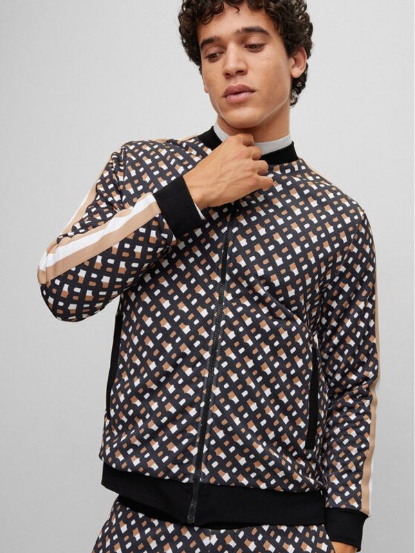 Boss Boss Суитшърт 50485581 Черен Regular Fit