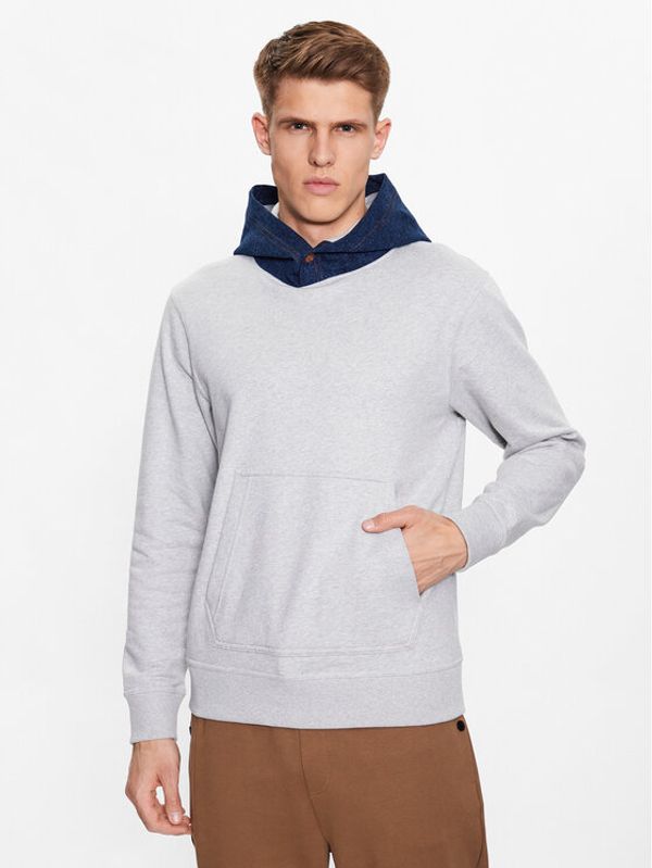 Boss Boss Суитшърт 50485833 Сив Relaxed Fit