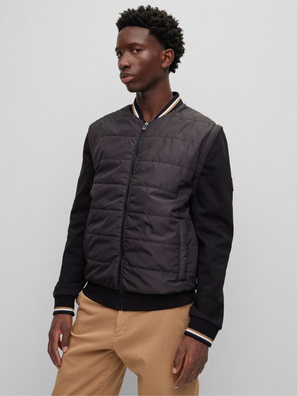 Boss Boss Суитшърт 50486266 Черен Regular Fit