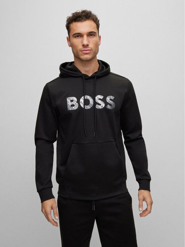 Boss Boss Суитшърт 50486853 Черен Relaxed Fit
