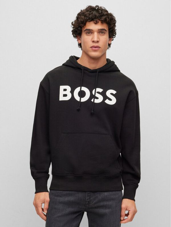 Boss Boss Суитшърт 50487134 Черен Regular Fit