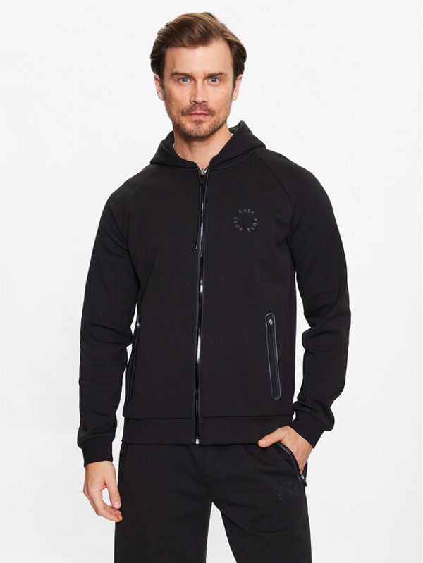Boss Boss Суитшърт 50487949 Черен Regular Fit