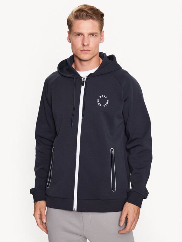 Boss Boss Суитшърт 50487949 Син Regular Fit