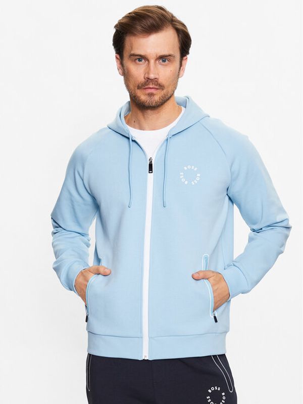 Boss Boss Суитшърт 50487949 Син Regular Fit