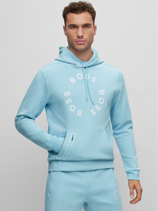 Boss Boss Суитшърт 50487953 Син Regular Fit
