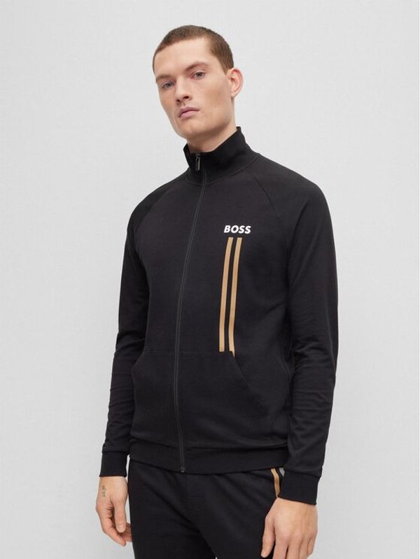 Boss Boss Суитшърт 50491243 Черен Regular Fit