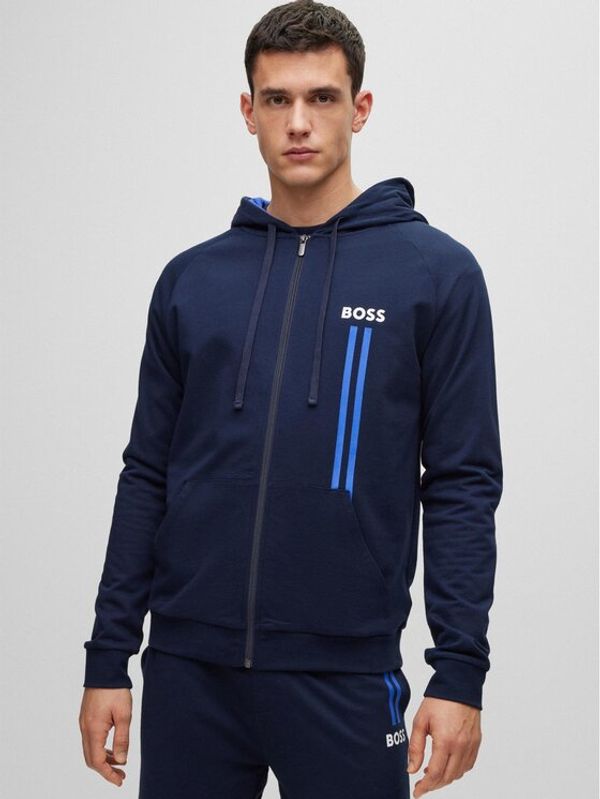 Boss Boss Суитшърт 50491262 Син Regular Fit