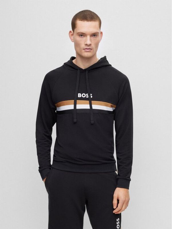 Boss Boss Суитшърт 50491496 Черен Regular Fit