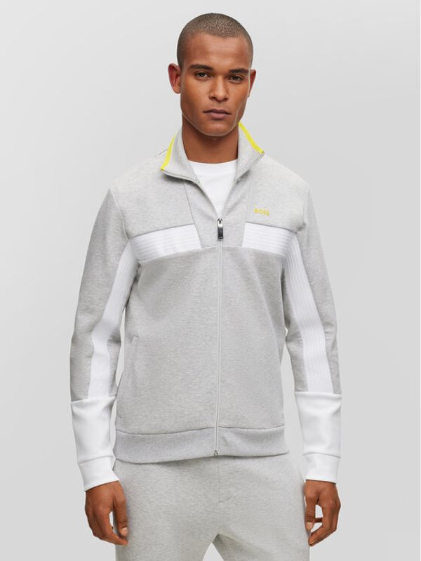 Boss Boss Суитшърт 50493470 Сив Regular Fit