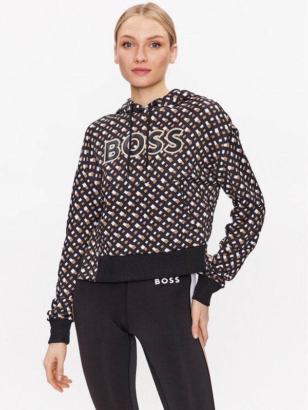 Boss Boss Суитшърт 50494471 Черен Regular Fit