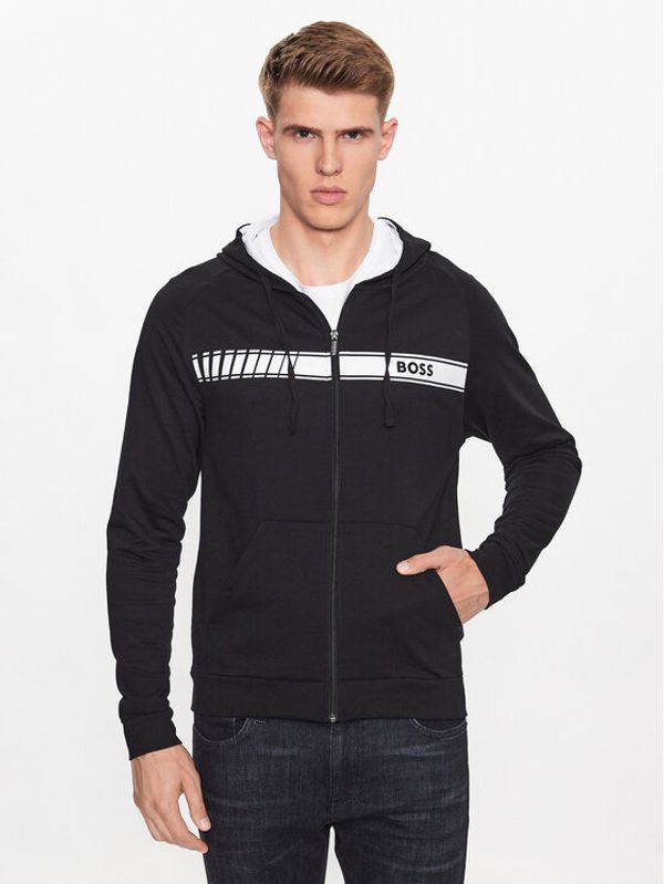 Boss Boss Суитшърт 50496744 Черен Regular Fit