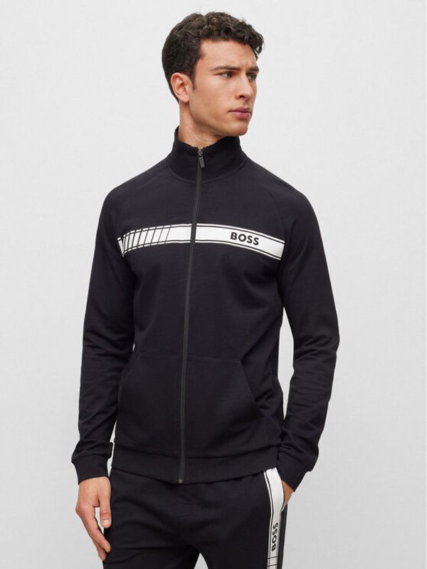 Boss Boss Суитшърт 50496746 Черен Regular Fit