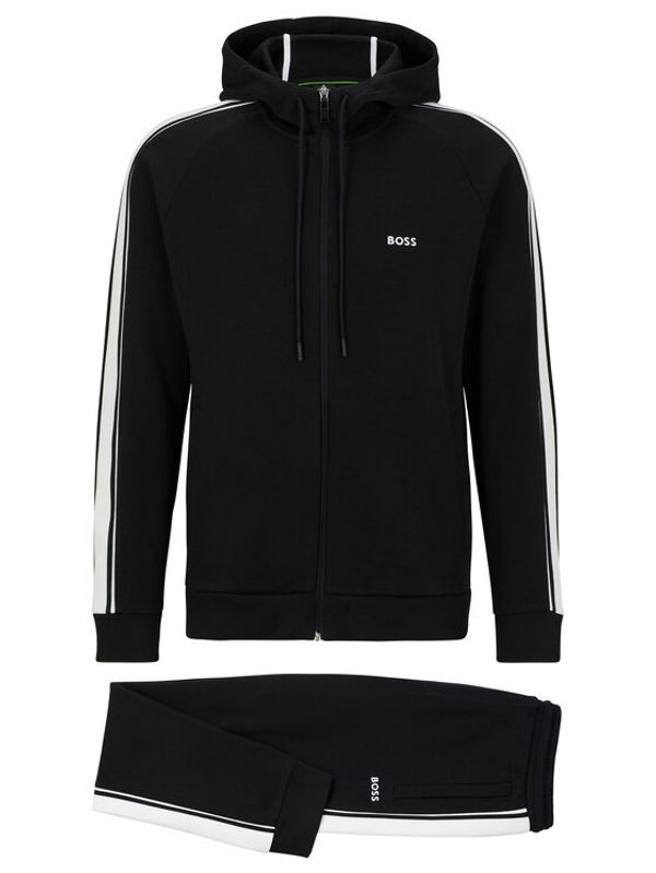 Boss Boss Суитшърт 50497185 Черен Regular Fit