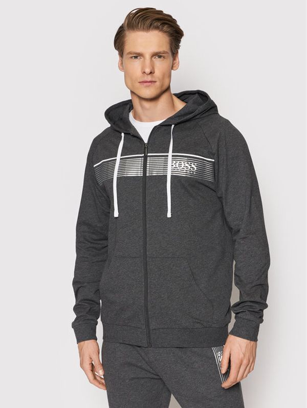 Boss Boss Суитшърт Authentic 50464887 Сив Regular Fit