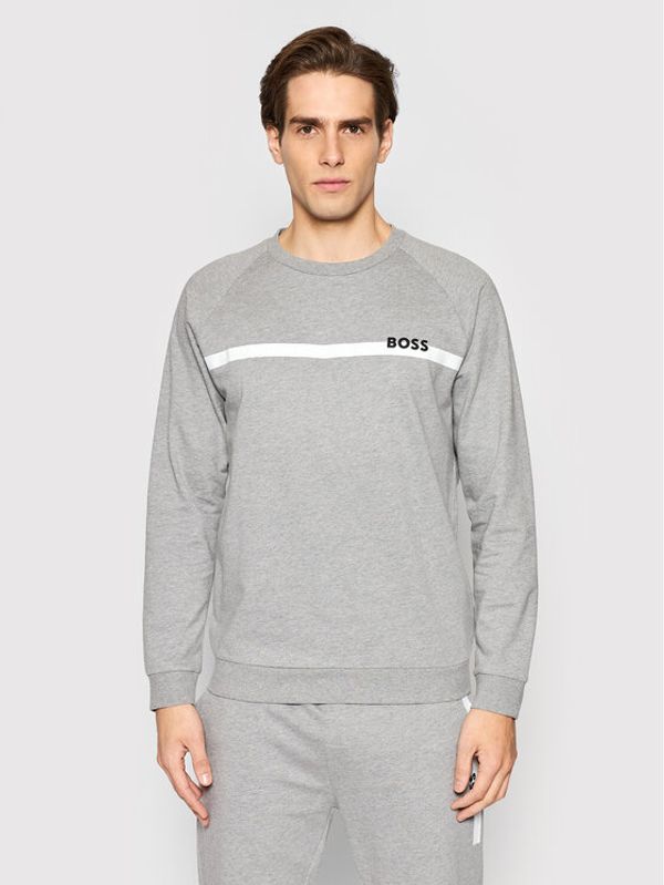 Boss Boss Суитшърт AUTHENTIC 50465703 Сив Regular Fit