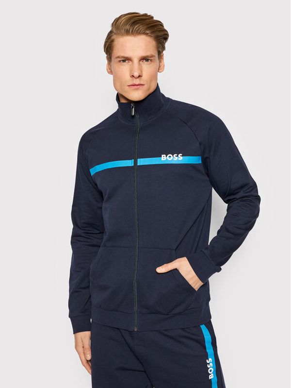 Boss Boss Суитшърт Authentic 50465781 Тъмносин Regular Fit