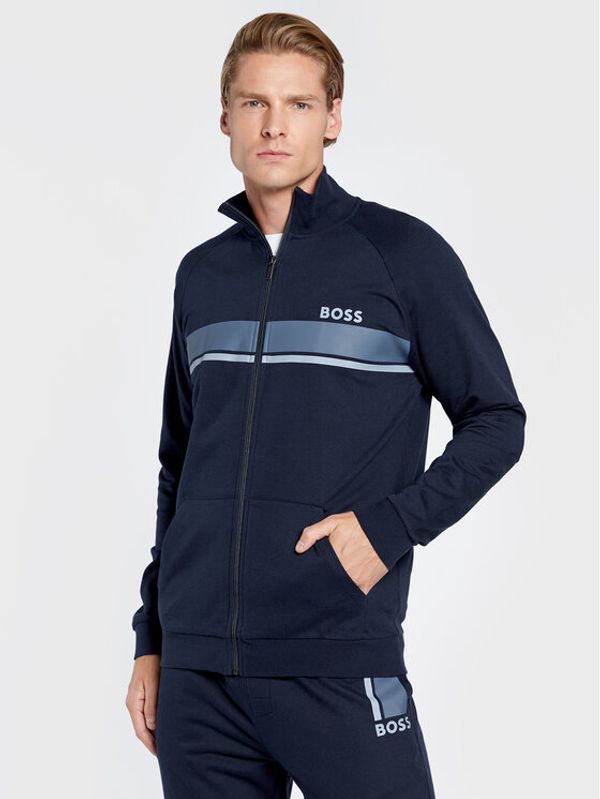 Boss Boss Суитшърт Authentic 50480553 Тъмносин Regular Fit