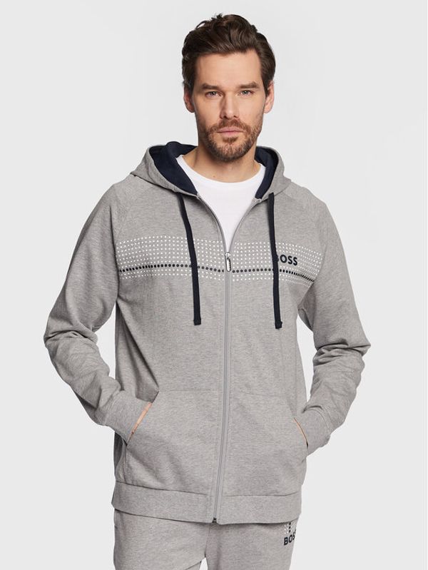 Boss Boss Суитшърт Authentic 50485940 Сив Regular Fit