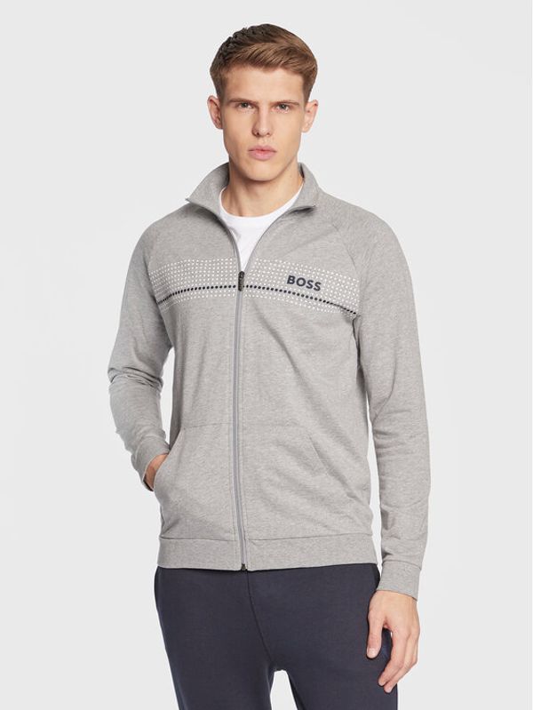 Boss Boss Суитшърт Authentic 50485945 Сив Regular Fit