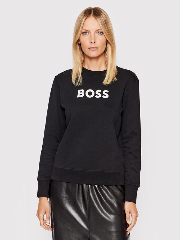 Boss Boss Суитшърт C_Elaboss_6 50468357 Черен Regular Fit