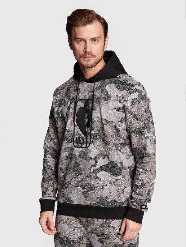 Boss Boss Суитшърт Camo Nba 50477453 Сив Regular Fit