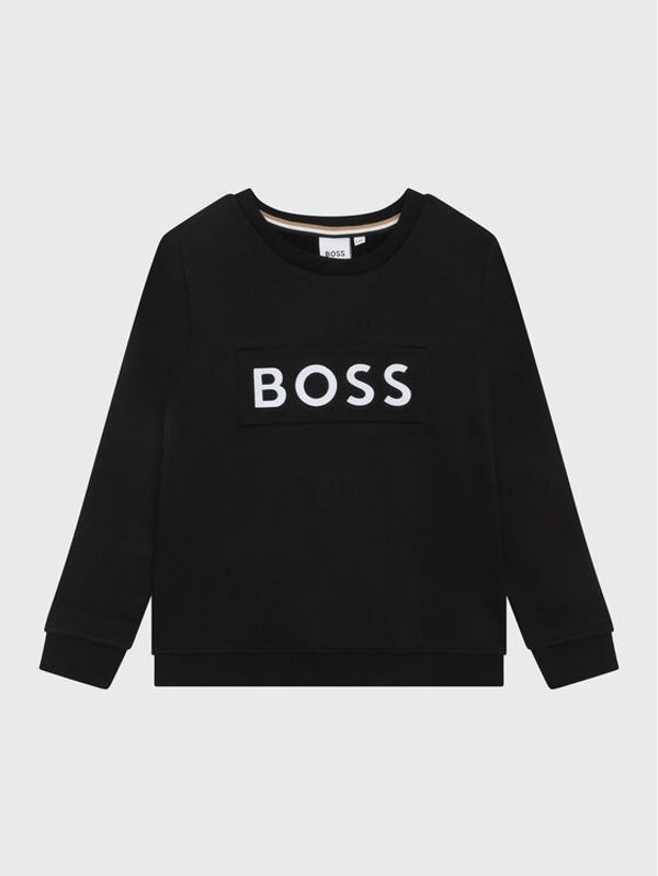 Boss Boss Суитшърт J25M51 S Черен Regular Fit