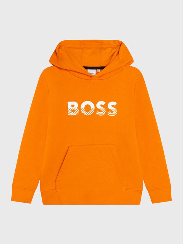 Boss Boss Суитшърт J25M52 D Оранжев Regular Fit