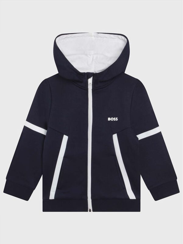 Boss Boss Суитшърт J25M71 D Тъмносин Regular Fit