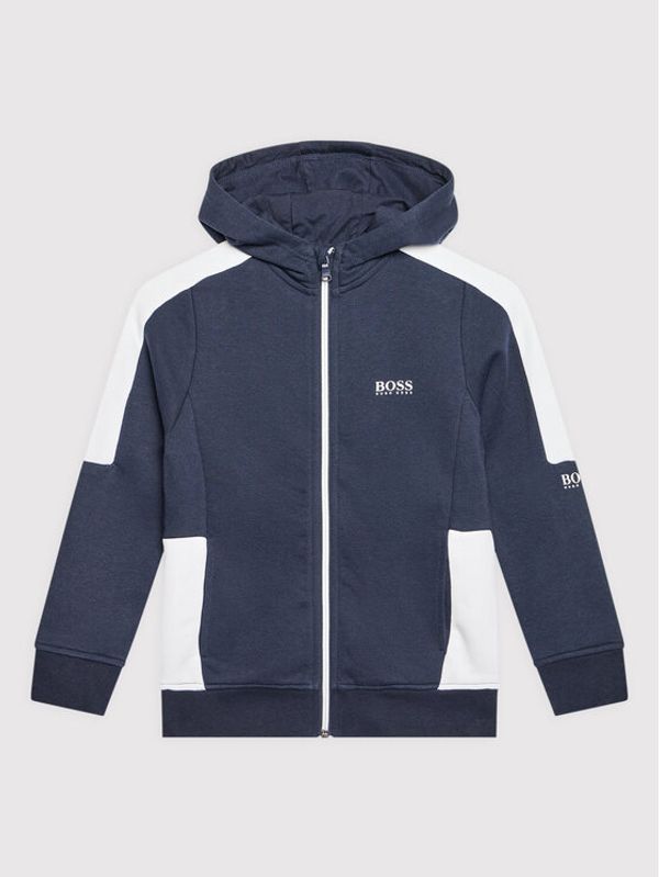 Boss Boss Суитшърт J25N75 S Тъмносин Regular Fit