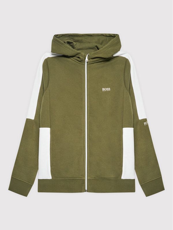 Boss Boss Суитшърт J25N75 S Зелен Regular Fit