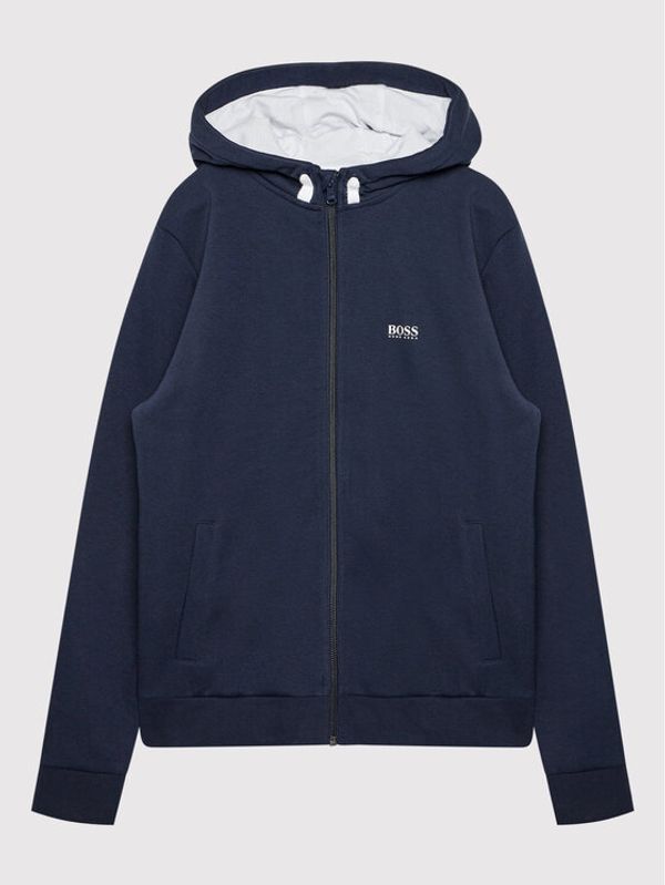 Boss Boss Суитшърт J25N76 S Тъмносин Regular Fit