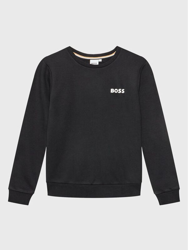 Boss Boss Суитшърт J25O43 D Черен Regular Fit