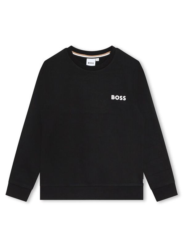 Boss Boss Суитшърт J25O43 S Черен Regular Fit