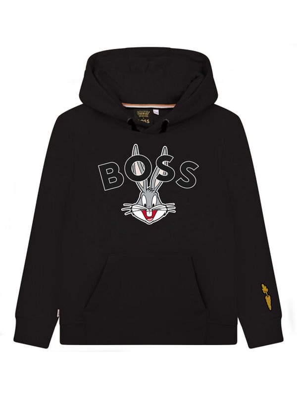 Boss Boss Суитшърт J25O44 S Черен Regular Fit