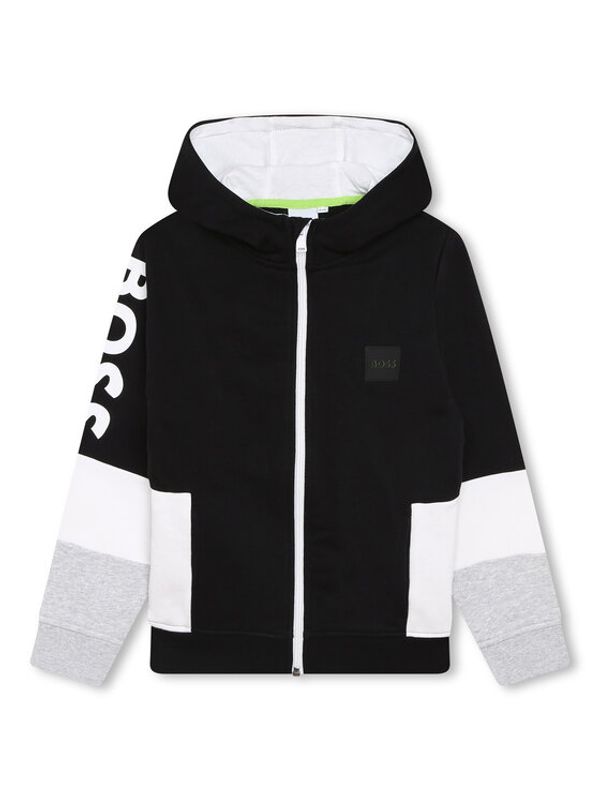 Boss Boss Суитшърт J25O50 D Черен Regular Fit