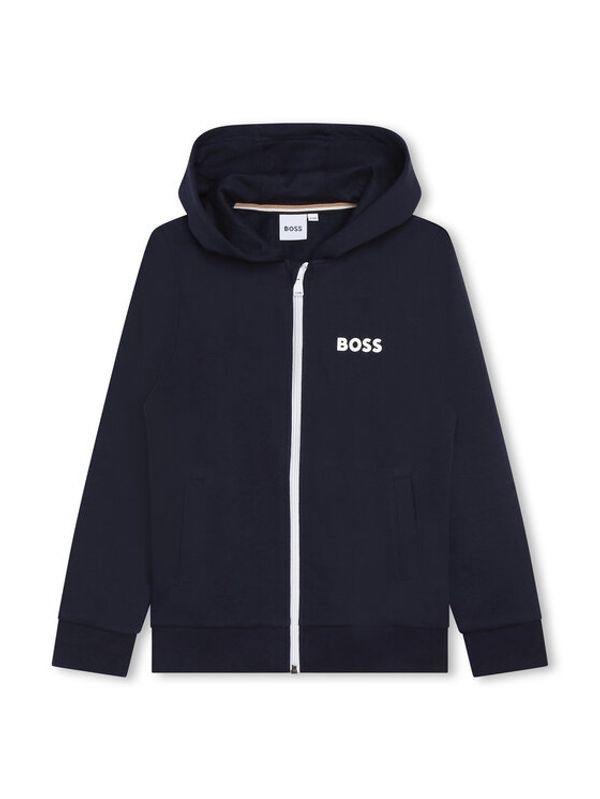 Boss Boss Суитшърт J25O51 D Тъмносин Regular Fit