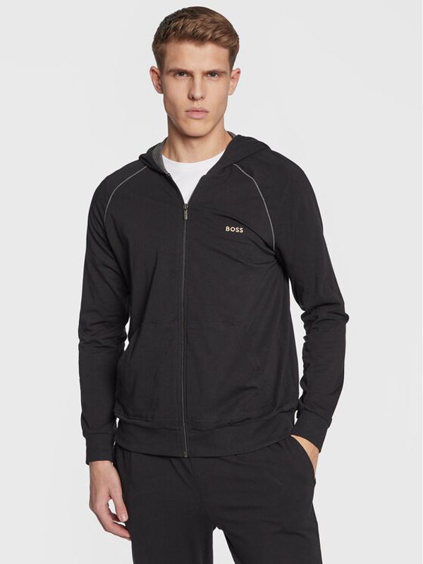 Boss Boss Суитшърт Mix&Match 50469581 Черен Regular Fit