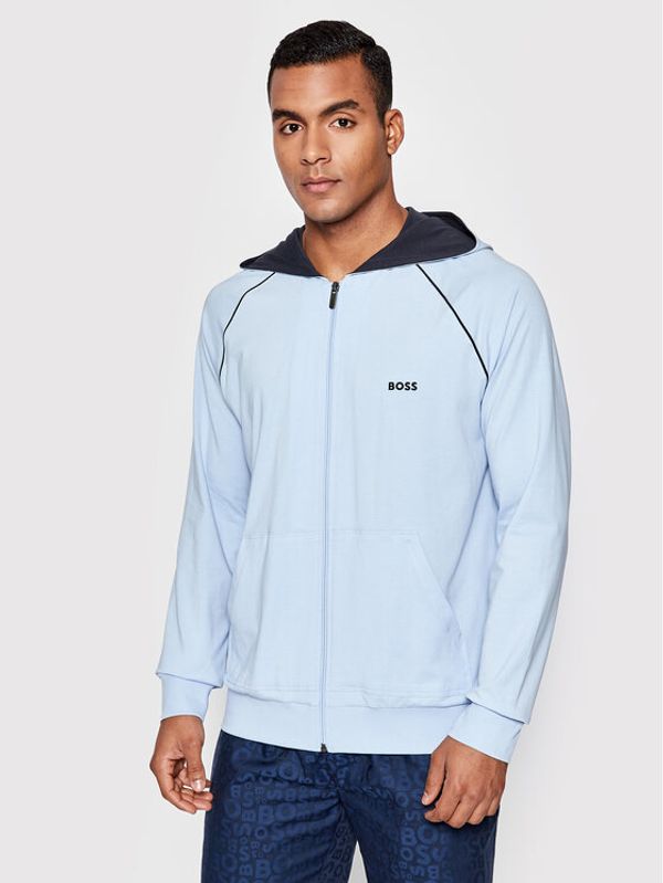 Boss Boss Суитшърт Mix&Match 50469581 Син Regular Fit