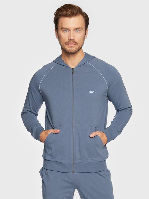 Boss Boss Суитшърт Mix&Match 50469581 Син Regular Fit