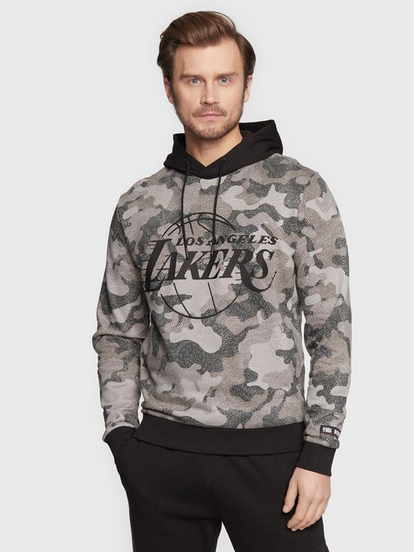 Boss Boss Суитшърт NBA Camo 50477453 Сив Regular Fit