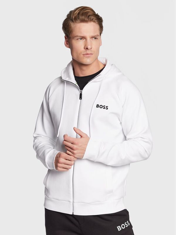 Boss Boss Суитшърт Saggy 1 50482888 Бял Regular Fit