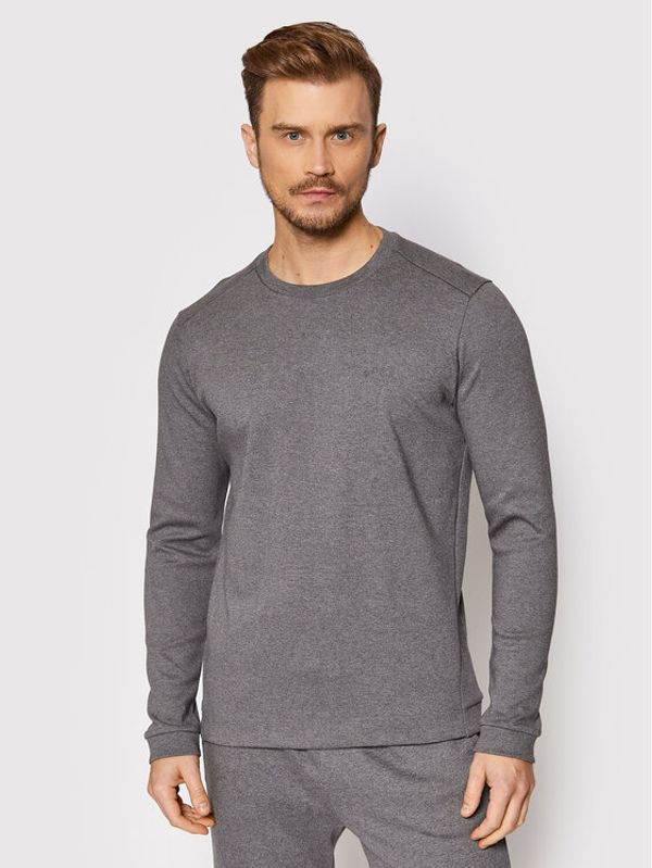 Boss Boss Суитшърт Salbo 50455074 Сив Regular Fit