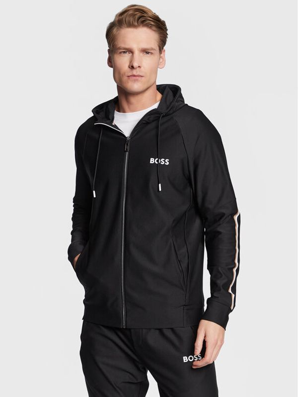 Boss Boss Суитшърт Sicon 50482369 Черен Regular Fit