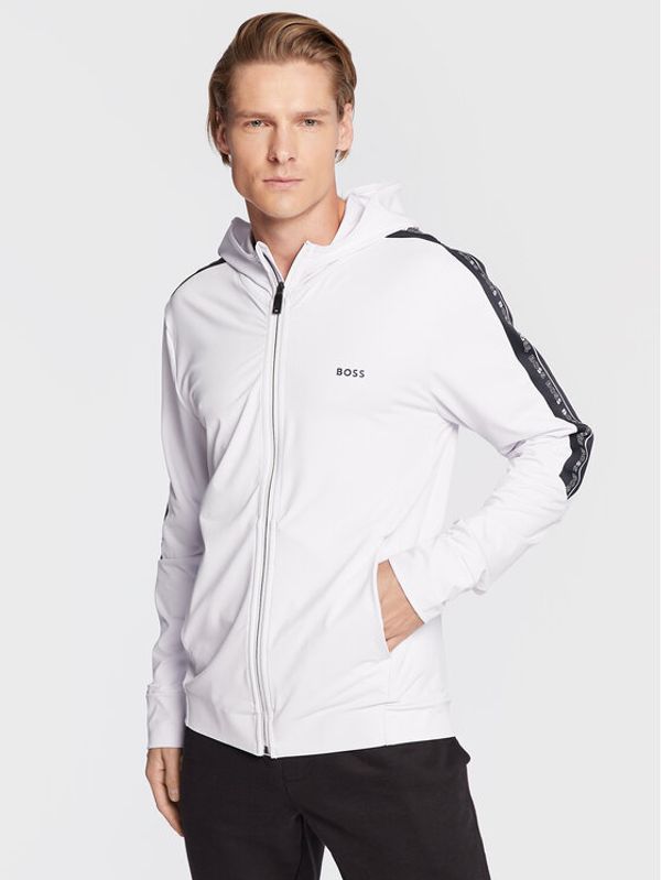 Boss Boss Суитшърт Sicon Gym 50472367 Бял Regular Fit