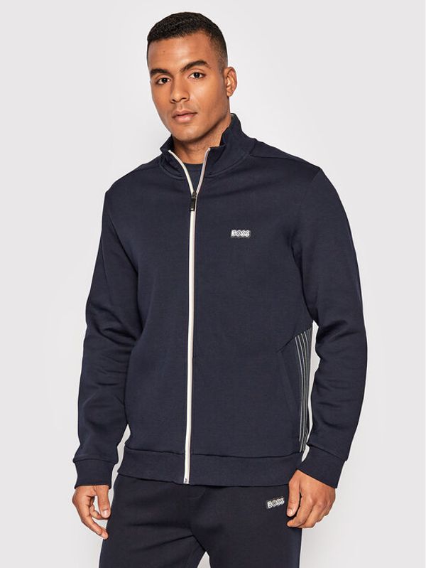 Boss Boss Суитшърт Skaz 1 50471906 Тъмносин Regular Fit