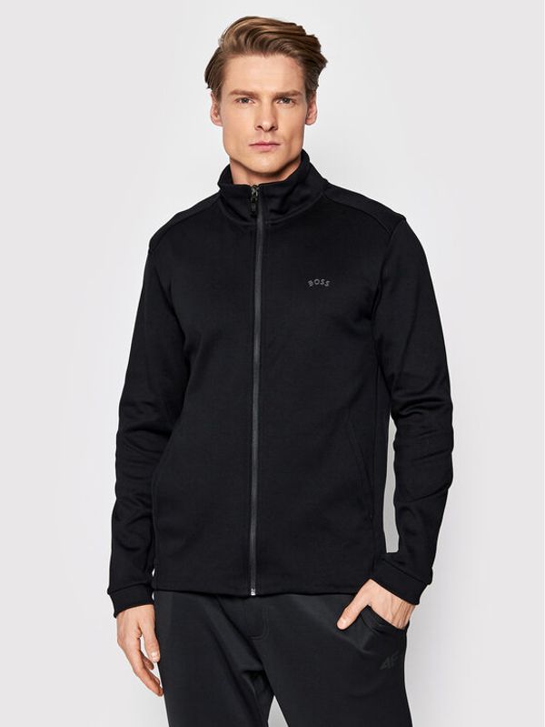 Boss Boss Суитшърт Skaz Curved 50469097 Черен Regular Fit