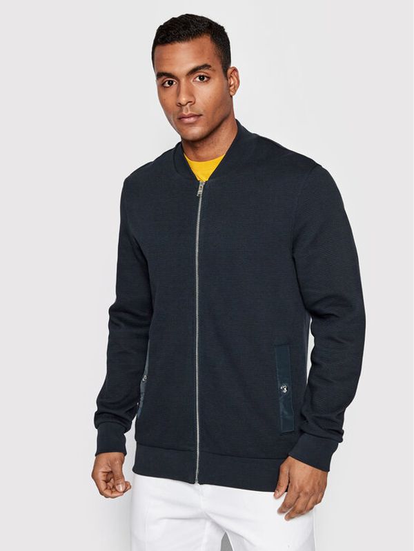 Boss Boss Суитшърт Skiles 45 50471725 Тъмносин Regular Fit