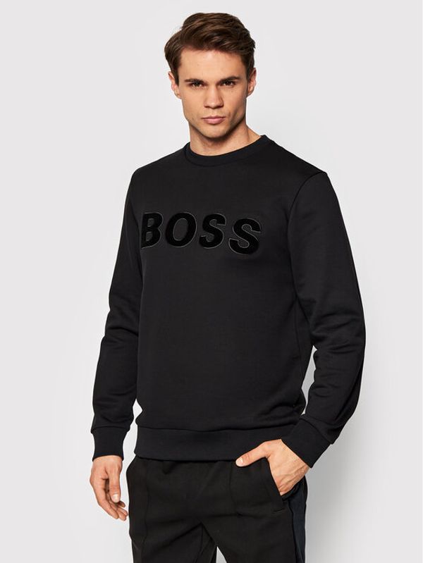 Boss Boss Суитшърт Stadler 77 50462618 Черен Regular Fit